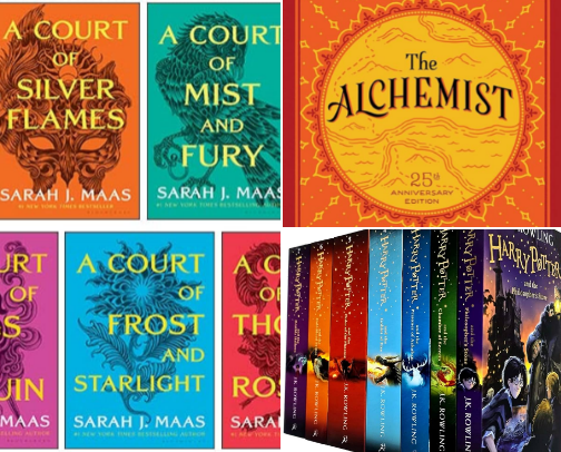 Books cover photo collage