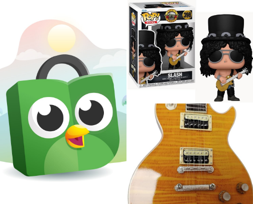 Slash Inspired Gear for Rock Fans and Collectors cover photo collage