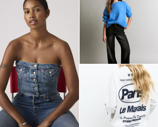 Vêtements pour femmes cover photo collage