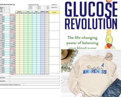 Diabetes Management Tools cover photo collage