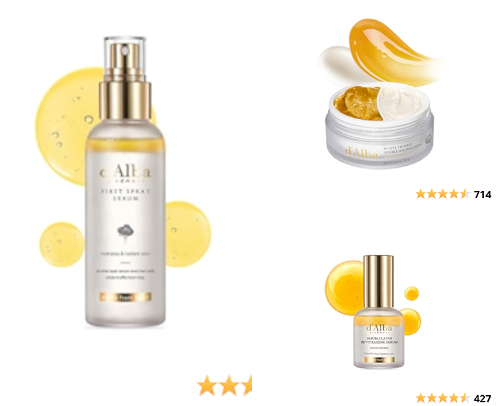 Favorite Skincare Products cover photo collage