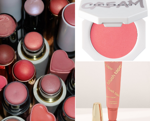 Best blushes for summer 🌺 cover photo collage