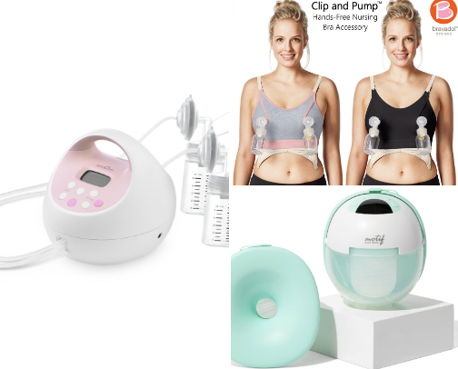 Breastfeeding essentials cover photo collage