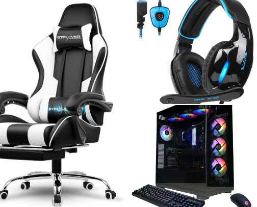 Amazon: Get your game on cover photo collage