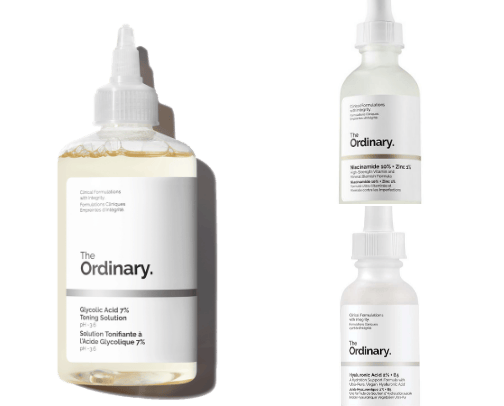 Skincare cover photo collage