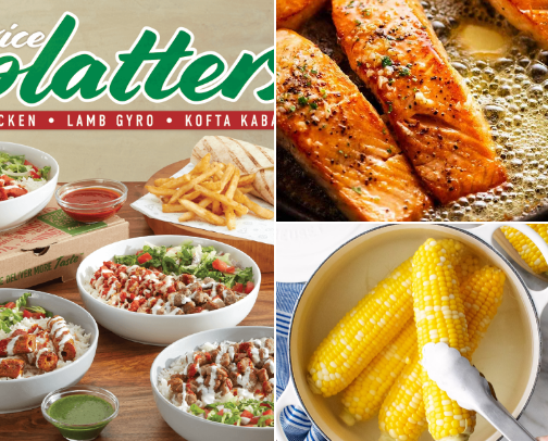 Food & recipe cover photo collage