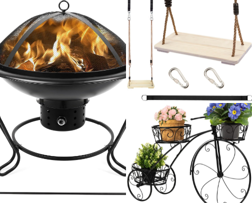Things my neighbors admire about my yard! cover photo collage