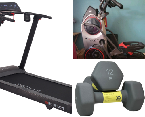 Fitness cover photo collage
