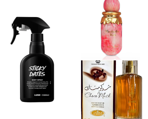 My Signature Scents. So Good They’ll Ask Twice✨🪩. cover photo collage