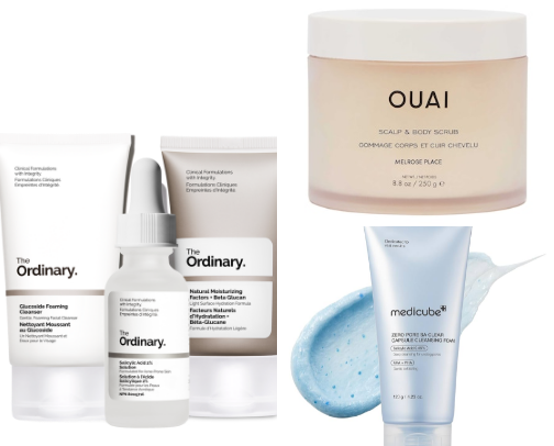 self-care staples 🧴 cover photo collage