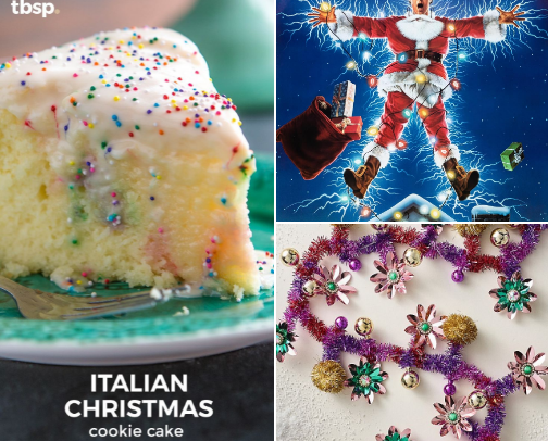 Nostalgic Christmas by a Millennial cover photo collage