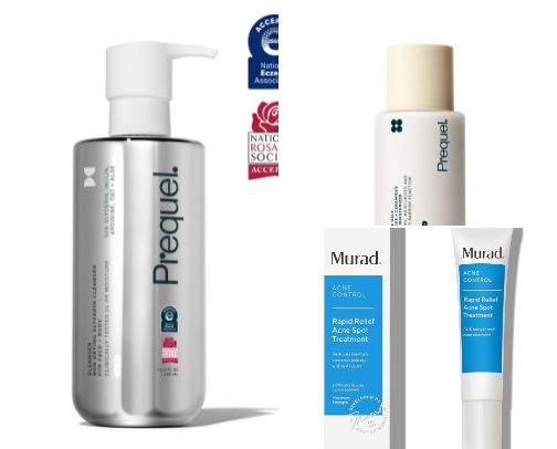 Skincare for mature skin cover photo collage