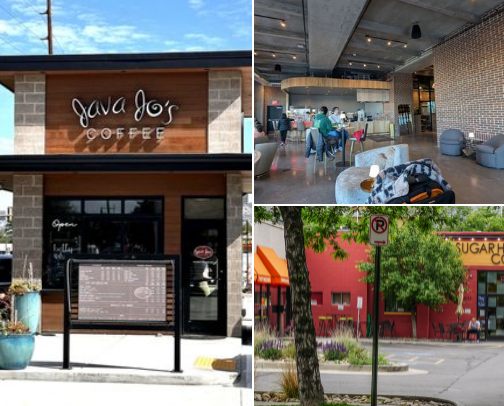 Best Coffee Shops in SLC✨ cover photo collage