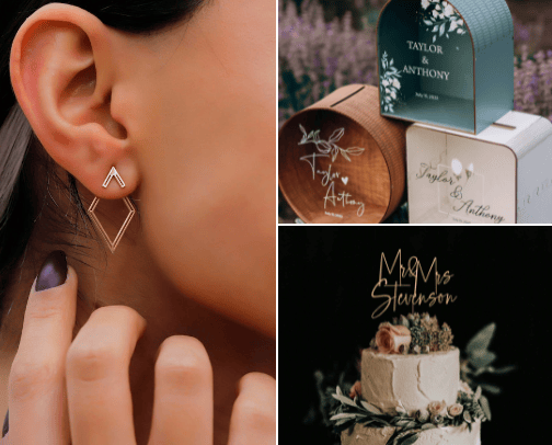 Wedding cover photo collage