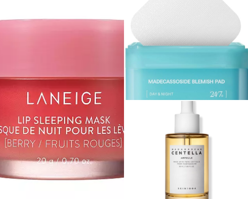 My favorite beauty recs cover photo collage