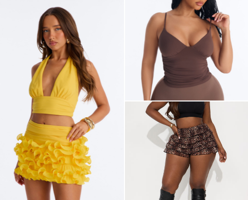 Fashion finds as a girly who dresses up based on how she’s feeling👗 cover photo collage