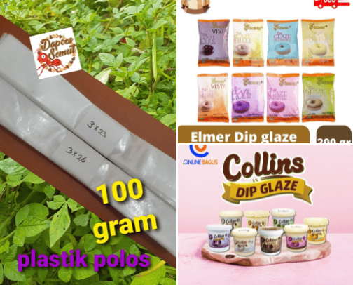 Perlengkapan ide jualan es cover photo collage