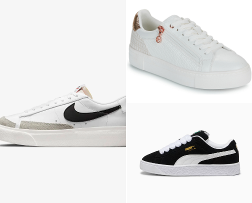 Sneakers for trendy girls ✨ cover photo collage