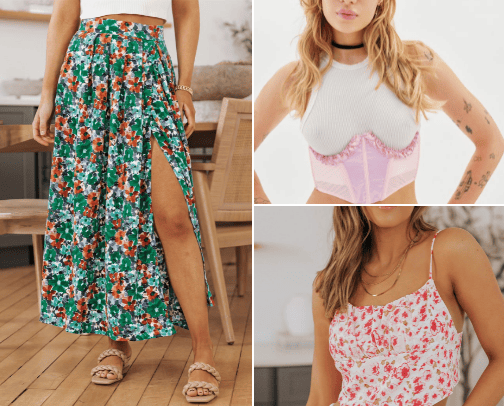 Soft girl vibes cover photo collage