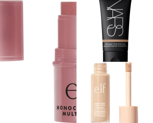 Summer make up cover photo collage