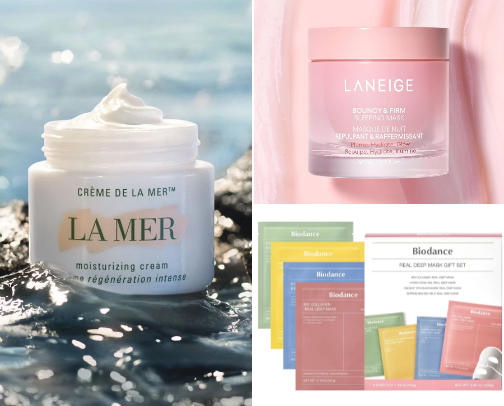 skin care cover photo collage