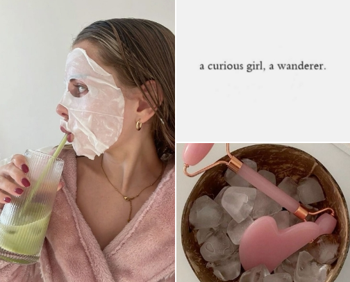 Skincare(wander edition)🫧 cover photo collage