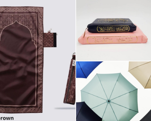 Hijabi’s Bag Essentials: 90% Necessities, 10% Emergency Pins 🧕 cover photo collage