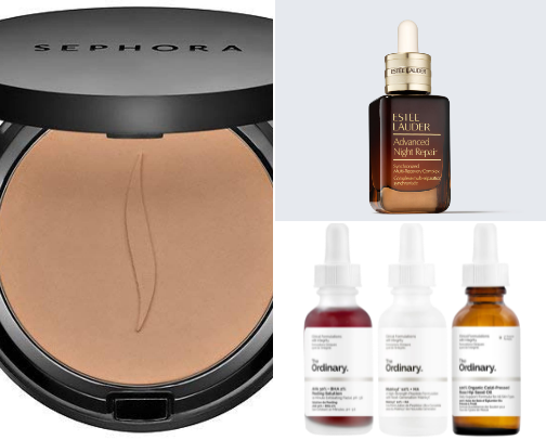 My favorite beauty recs cover photo collage