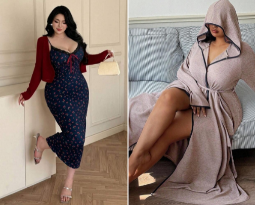 Confident Curves: Outfit Ideas for Every Moment cover photo collage