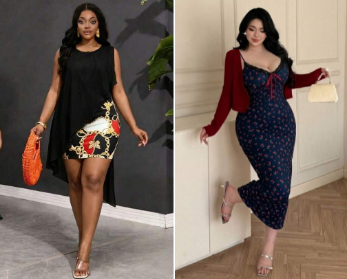 Confident Curves: Outfit Ideas for Every Moment cover photo collage