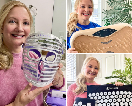 My Favorite At-Home Wellness Tools for Women Over 40 cover photo collage