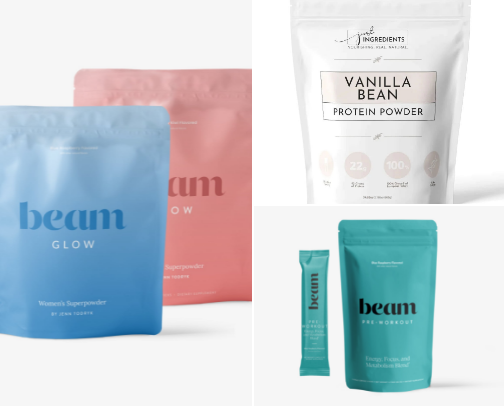 Protein Powder and Drinks you will find in my cup! cover photo collage