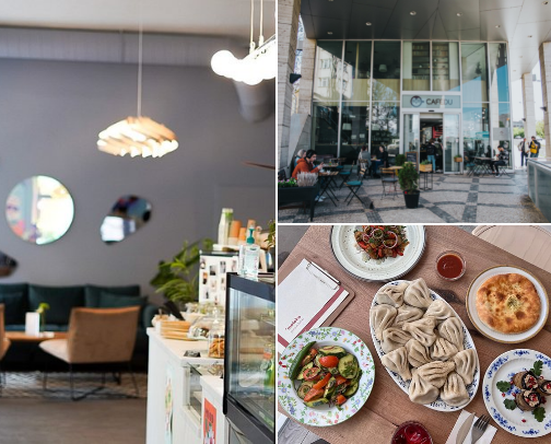 Café Hopping In Prague cover photo collage