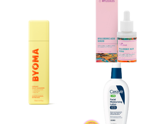 skincare for acne prone skin from an acne prone girl cover photo collage