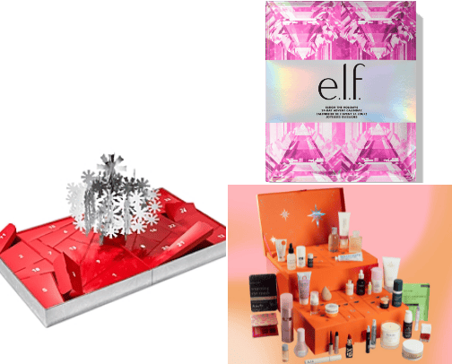 Beauty Advent calendar 2023 cover photo collage
