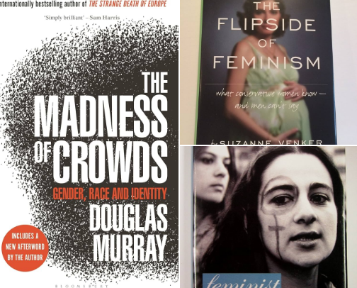 The Counter-Narrative: Books that Challenging Modern Cultural Norms cover photo collage