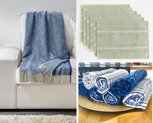 Home Textiles on a Budget: Cozy & Chic cover photo collage