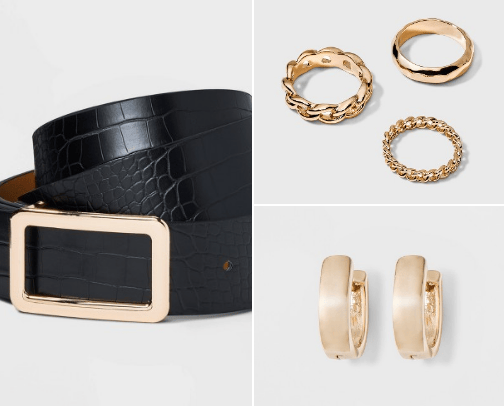 Favorite accessories cover photo collage