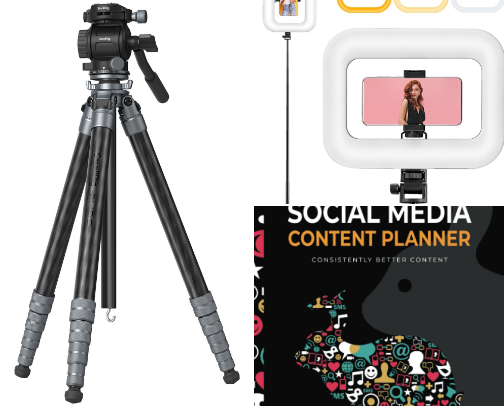 Tools to start content creation cover photo collage