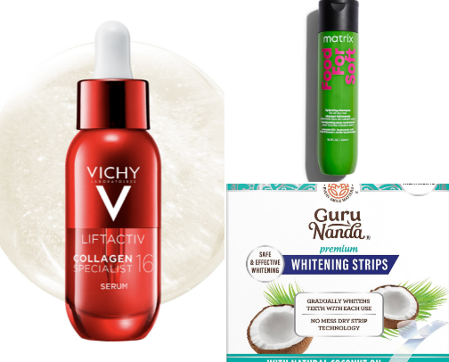 My favorite beauty recs cover photo collage