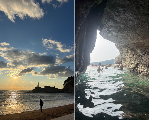 🇲🇪 THE ULTIMATE BUDVA GUIDE | Where to Eat, Drink, Swim & Party cover photo collage