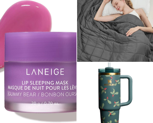 Cozy Self-Care Moms Gift Guide cover photo collage