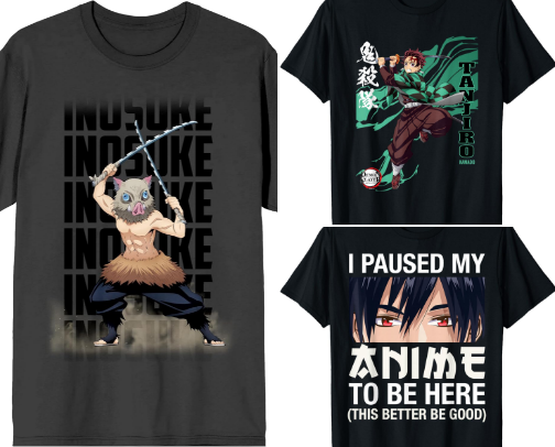 Anime Merch To Die For cover photo collage
