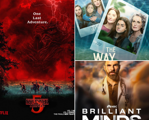 My Top TV Shows And Movies Of 2025 cover photo collage