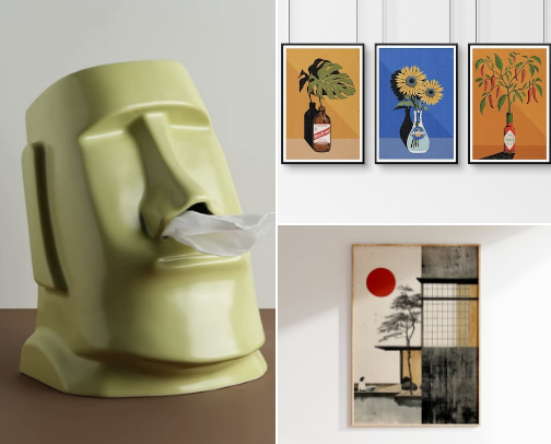 🎨 Unique & Statement Home Decor Ideas cover photo collage