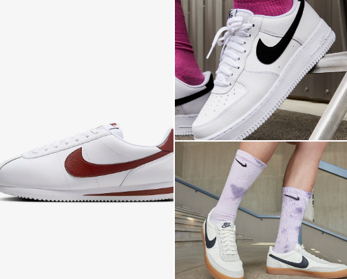 Nike shoes cover photo collage