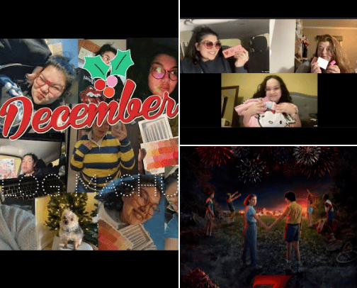 shows, movies, podcasts, creators cover photo collage