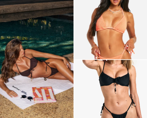 Get ready for the Summer | Bikinis | Sweet swimsuits & beach covers cover photo collage