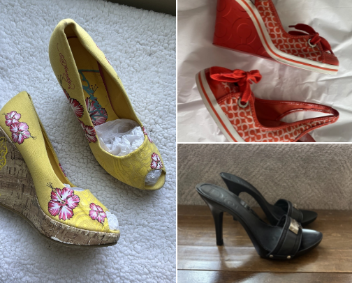 Vintage/Y2k Heels Cinderella would Never Leave Behind cover photo collage