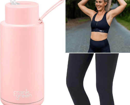 Active Lifestyle - GYM accessories cover photo collage
